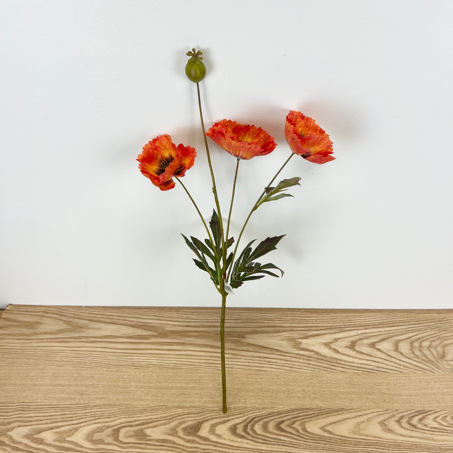 Fall Poppy Stems - 3 Colors