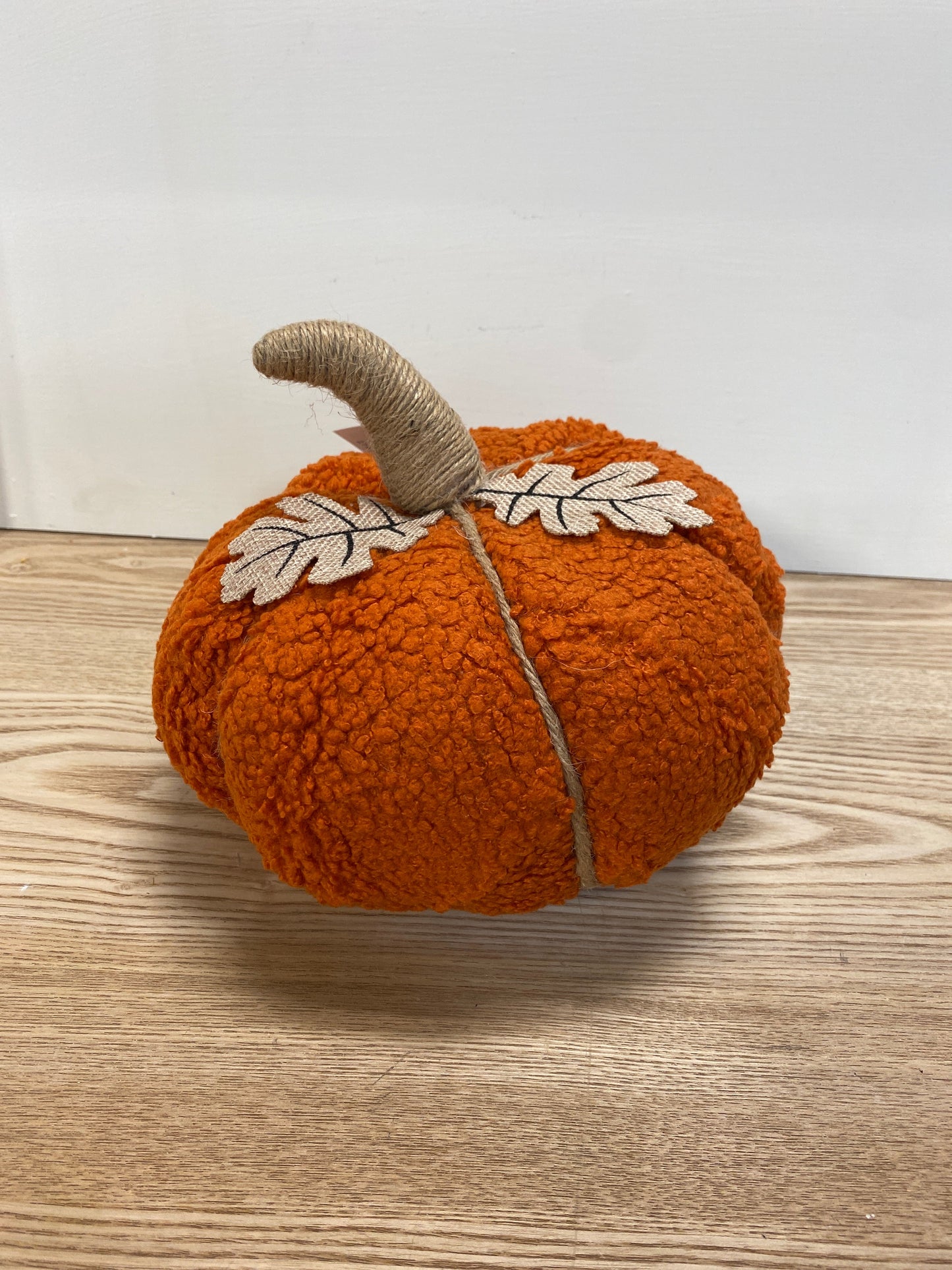 Plush Boucle Pumpkins