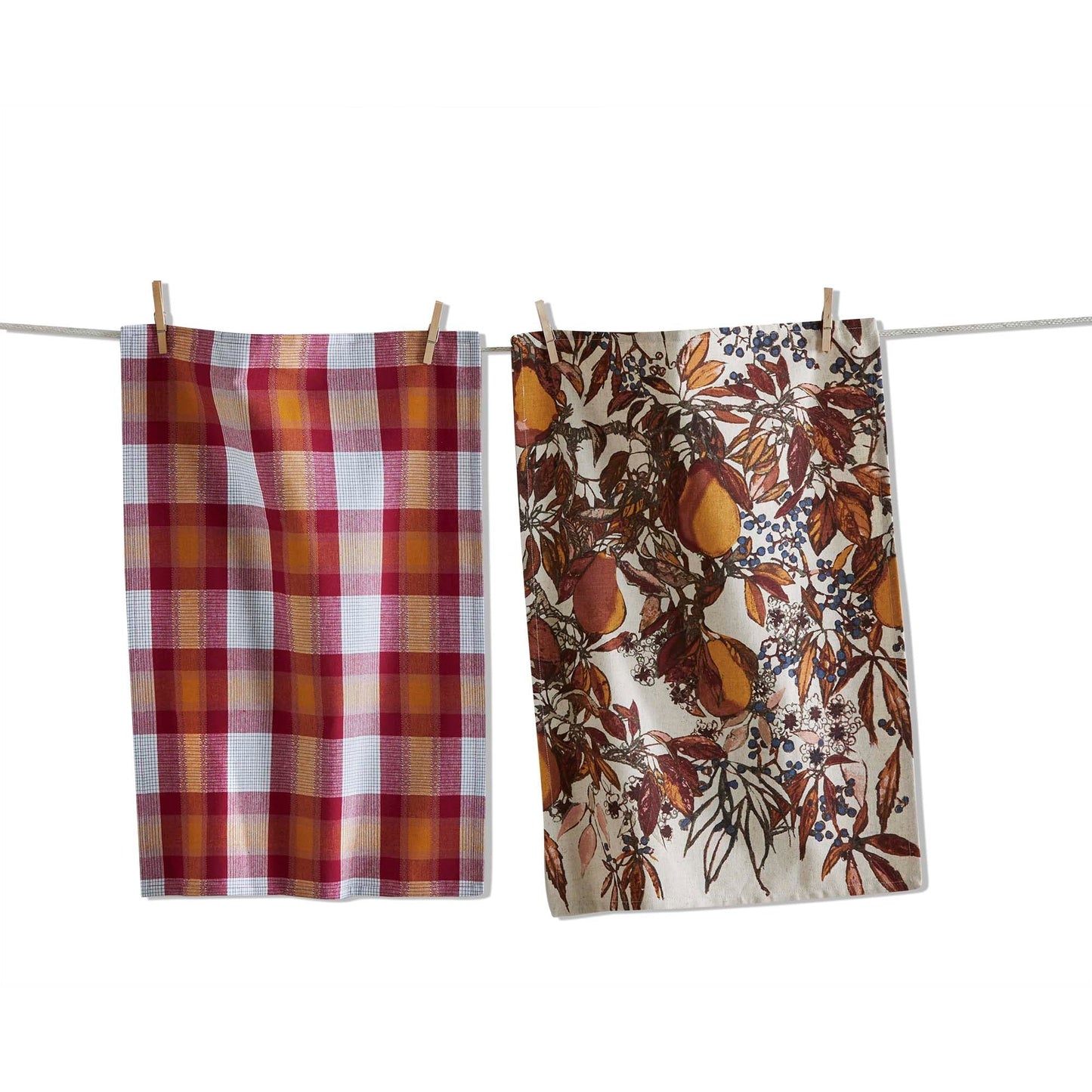Pear dishtowel - Set of 2