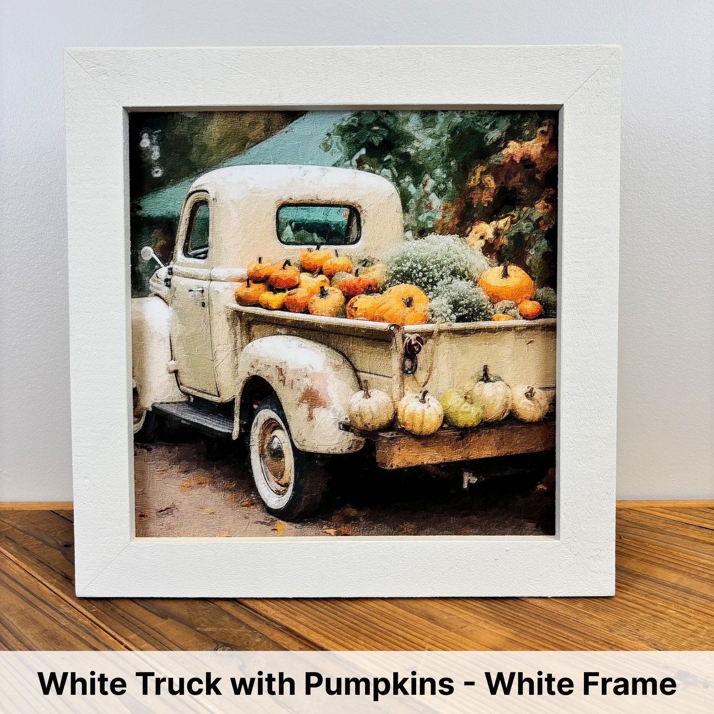 Fall Framed Wall Art - Large Square