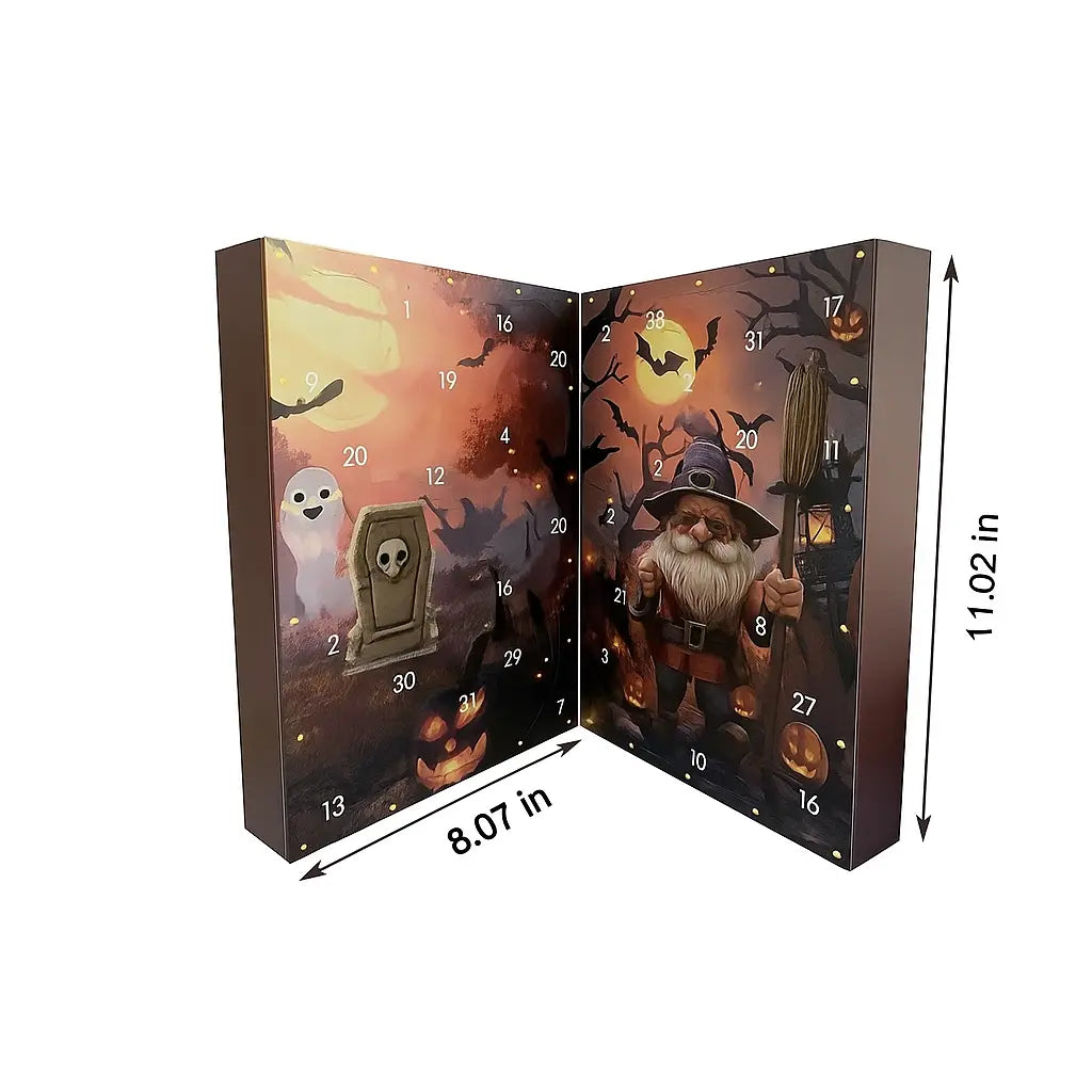 π Halloween Gnome Countdown Calendar 2025
