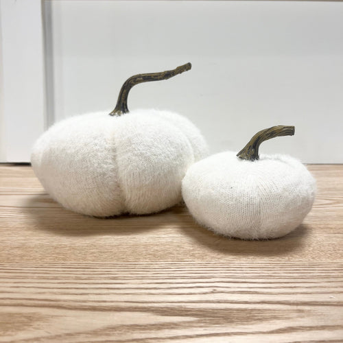 Off White Sweater Pumpkins