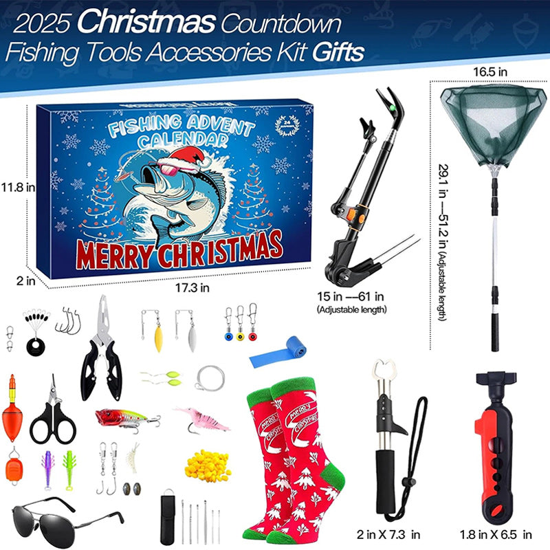 🎣 Fishing Advent Calendar 2025 – 24 Days of Fishing Fun!