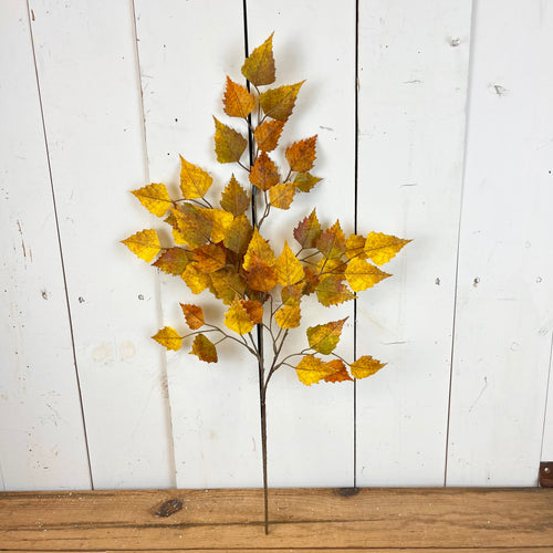 Golden Brown Birch Spray