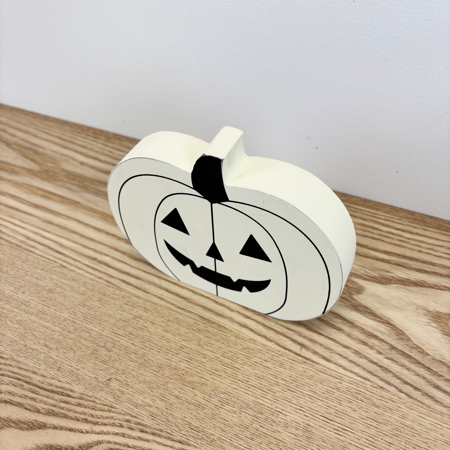 Pumpkin/Jack-o’-Lantern Reversible Wood Shape