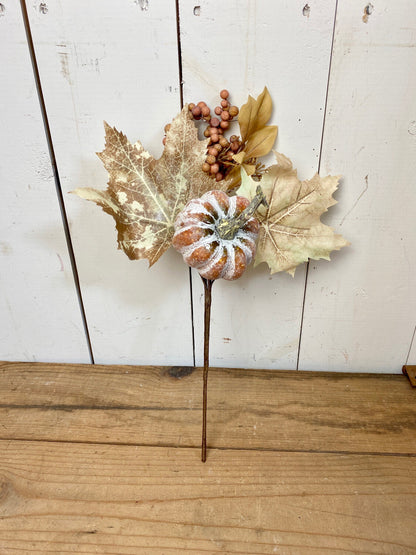 Neutral Pumpkin/Gourd Stem - 2 Styles
