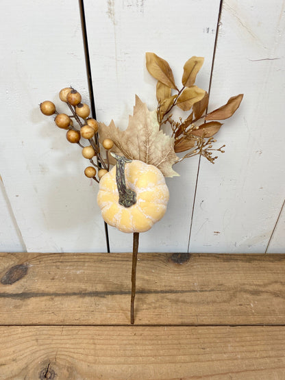 Neutral Pumpkin/Gourd Stem - 2 Styles