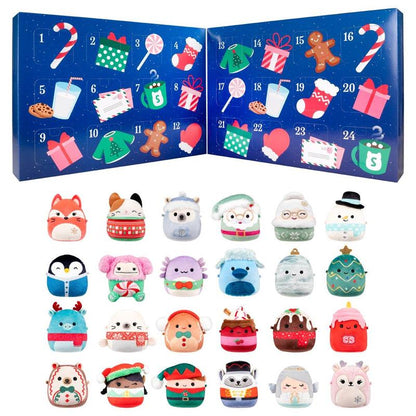 🎅 Early Christmas Sale🎅2026 Squishmallows 24-Day Kirpara Holiday Plush Advent Calendar