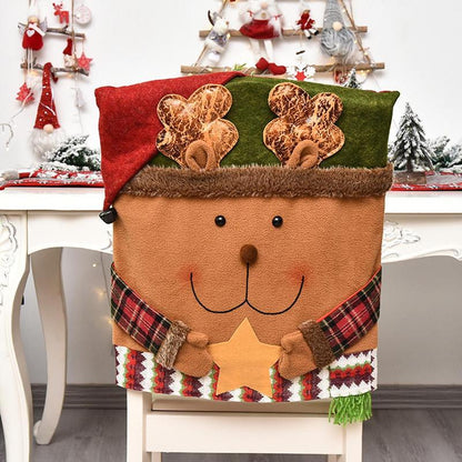 🌟Last day to get 49% off💥Cute Christmas Themed Chair Cover🎄
