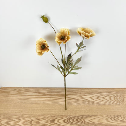 Fall Poppy Stems - 3 Colors