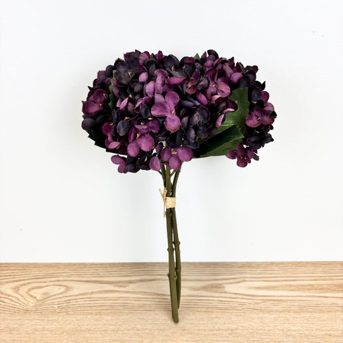 Eggplant Hydrangea Bouquet