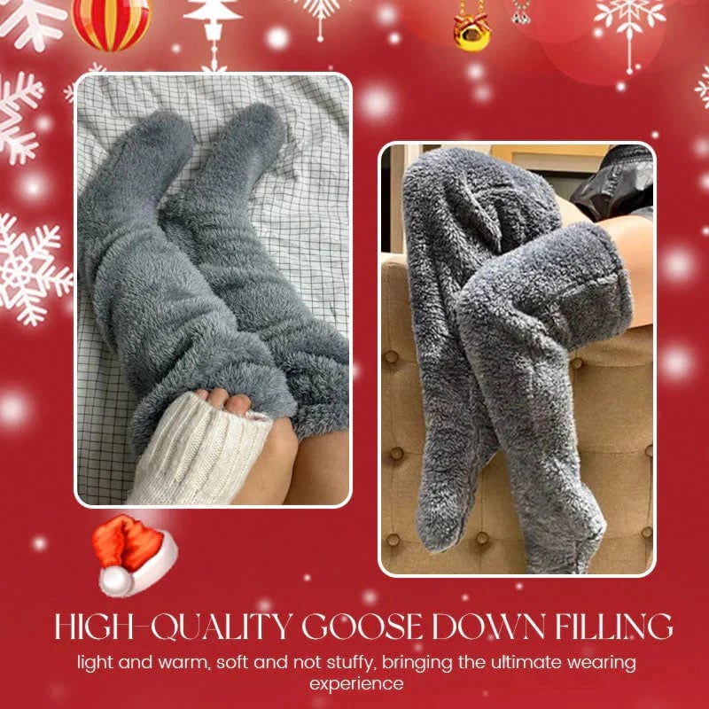 🏆🎁Buy 1 Get 1 Free  ⏰💥Goose Down Knee Socks!🧦⛄