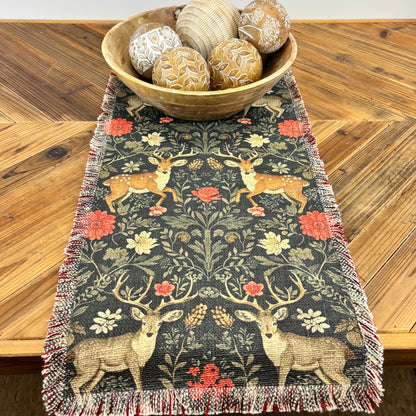 Balmoral Deer Print Table Runner