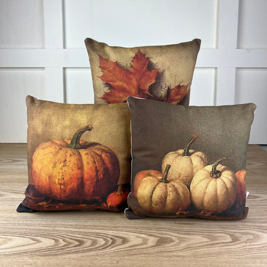 Fall Mini Pillows - 3 Styles