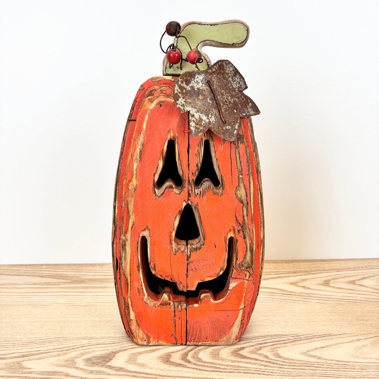 Autumn Carved Reclaimed Wood Artisan Collection