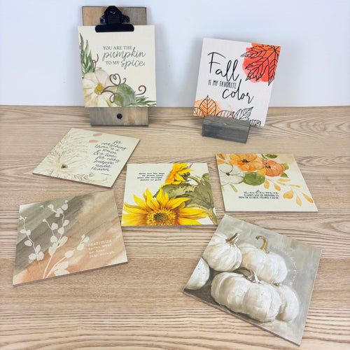 Fall 7” x 7” Canvas