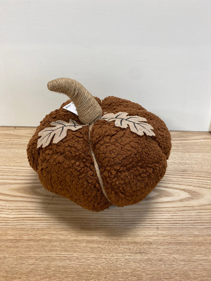 Plush Boucle Pumpkins