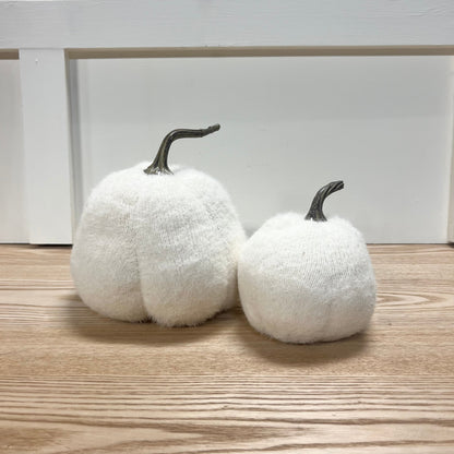 Off White Sweater Pumpkins