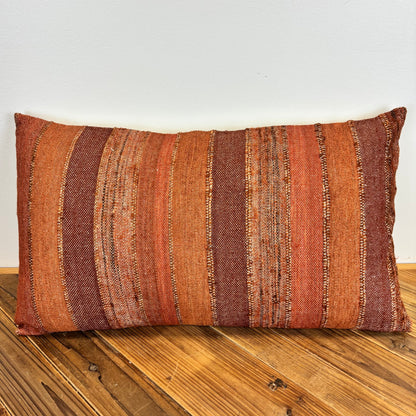 Woven Blend Striped Pillow
