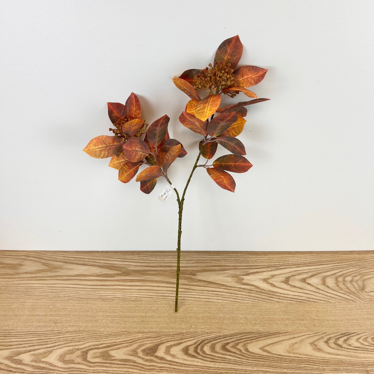 Fall Leaf Stem with Pods - 2 Colors