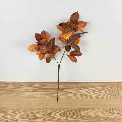 Fall Leaf Stem with Pods - 2 Colors