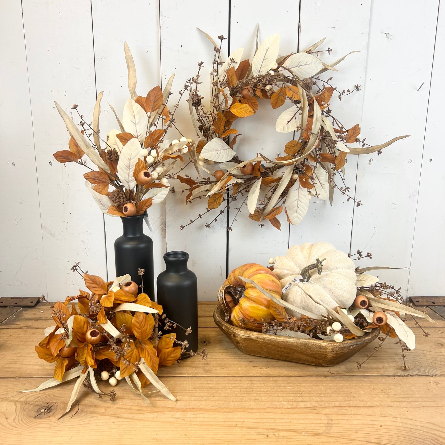 Cream and Orange Fall Collection