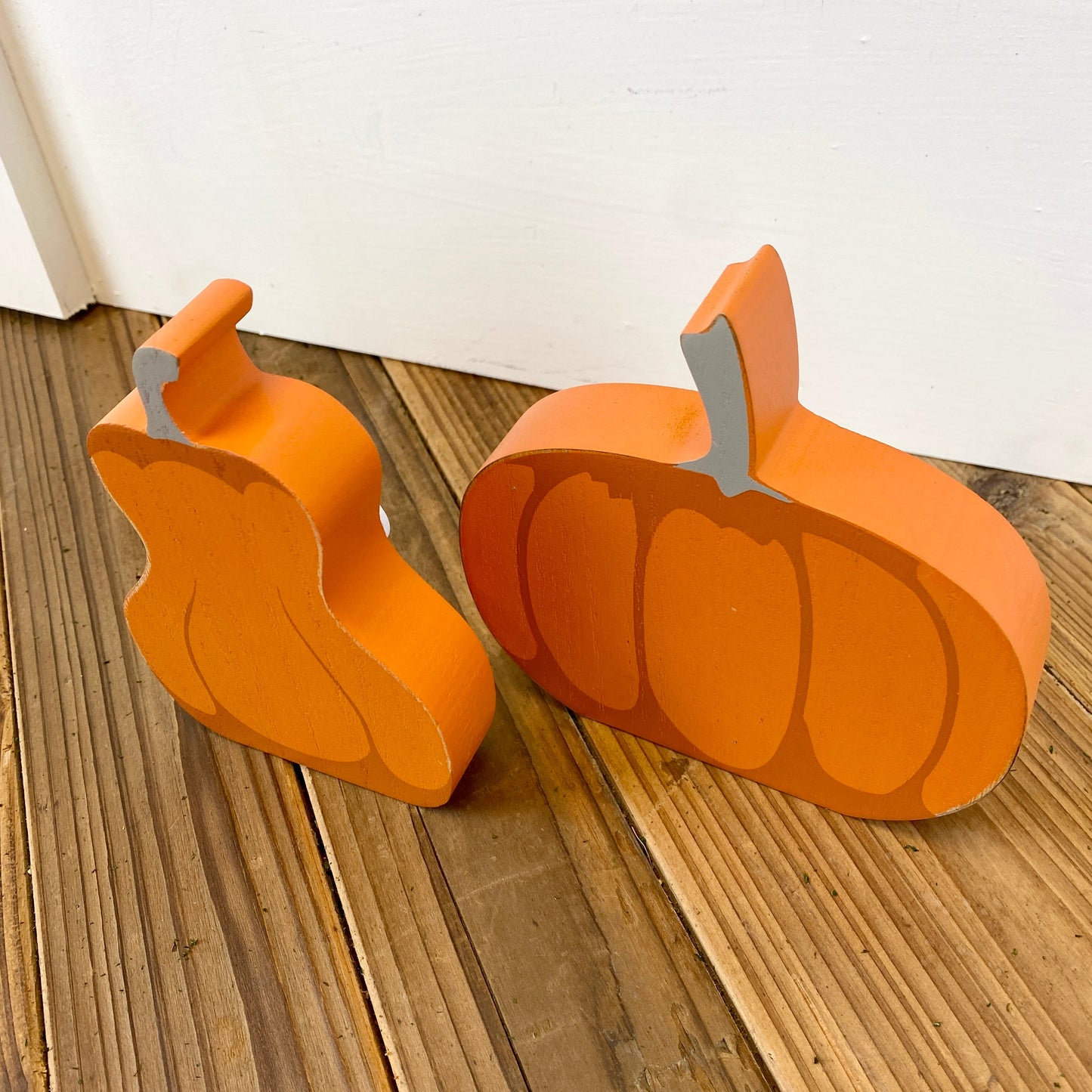 Wood Pumpkins- 2 shapes