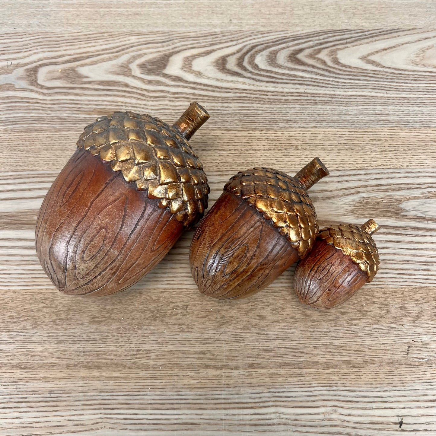 Gold Topped Acorns