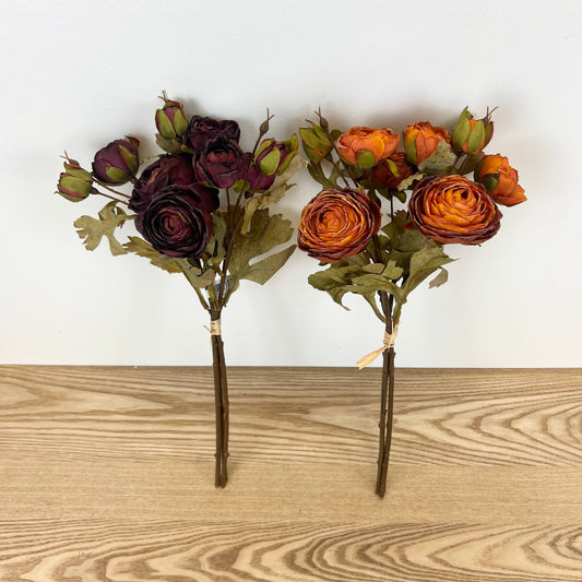 Fall Ranunculus Bundles - 2 Colors
