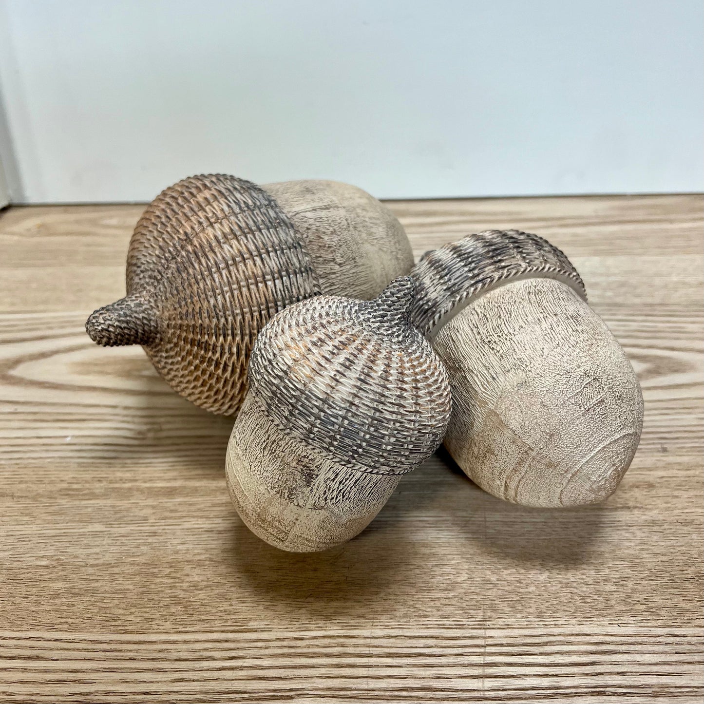 Woven Resin Acorns