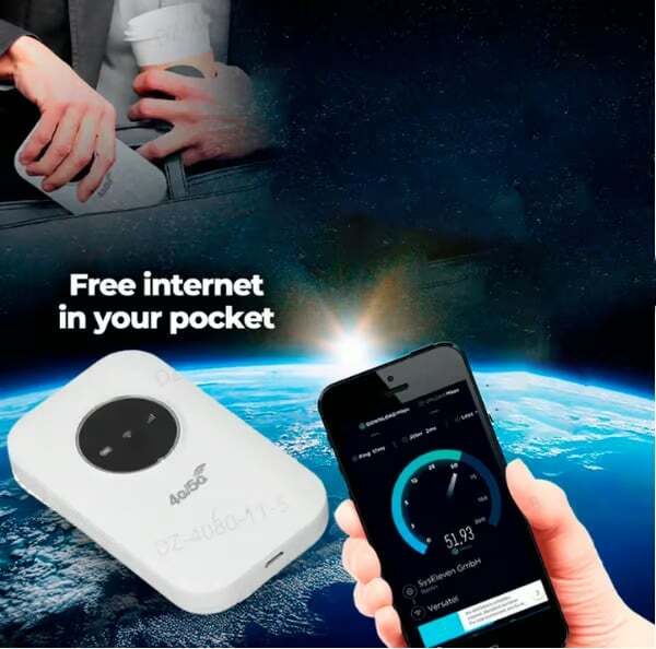 Portable Internet Anywhere