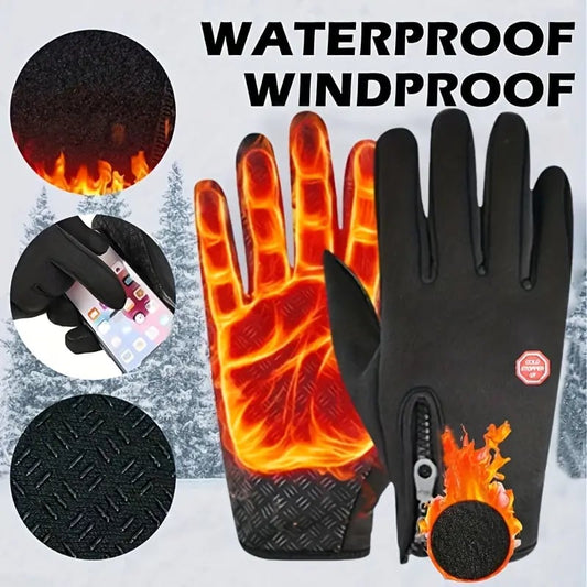 🔥LAST DAY SALE 60% OFF-Waterproof & Windproof Thermal Non-Slip Gloves❄️🧤