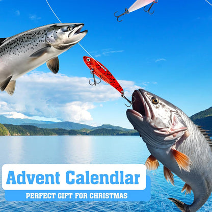 🎣 Fishing Advent Calendar 2025 (Limited Edition) -A Daily Surprise of Premium Fishing Treasures