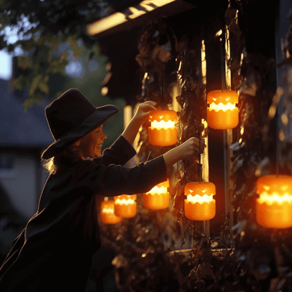 Halloween Pumpkins Lantern, Collapsible Jack O Lantern