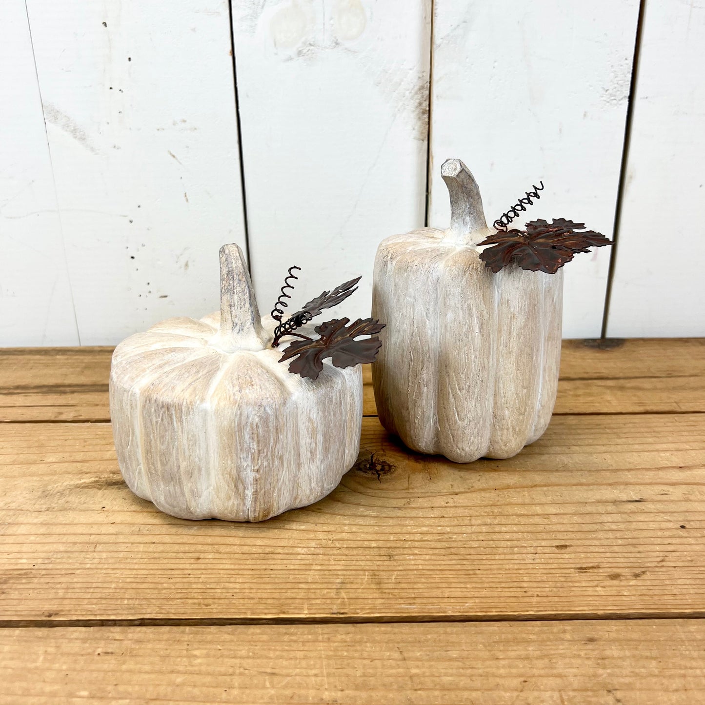 Neutral Resin Pumpkins