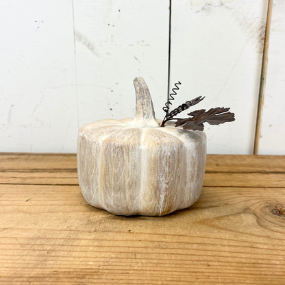 Neutral Resin Pumpkins