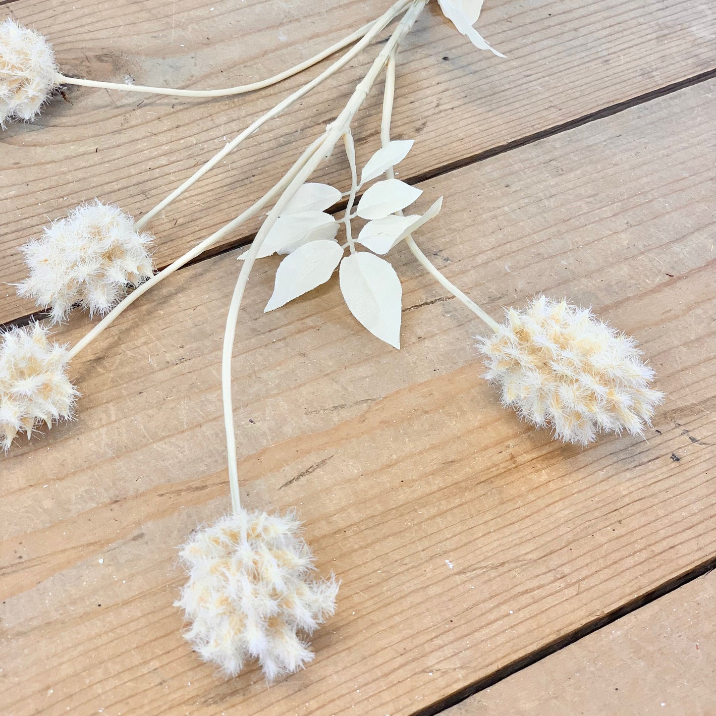 Faux Dried Thistle Stems