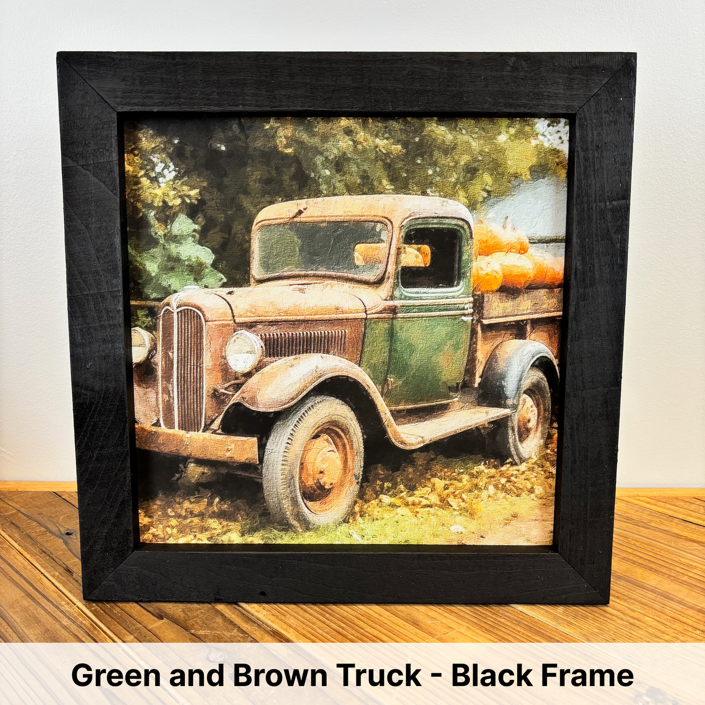 Fall Framed Wall Art - Large Square