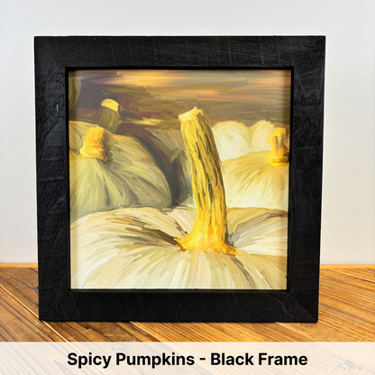 Fall Framed Wall Art - Large Square