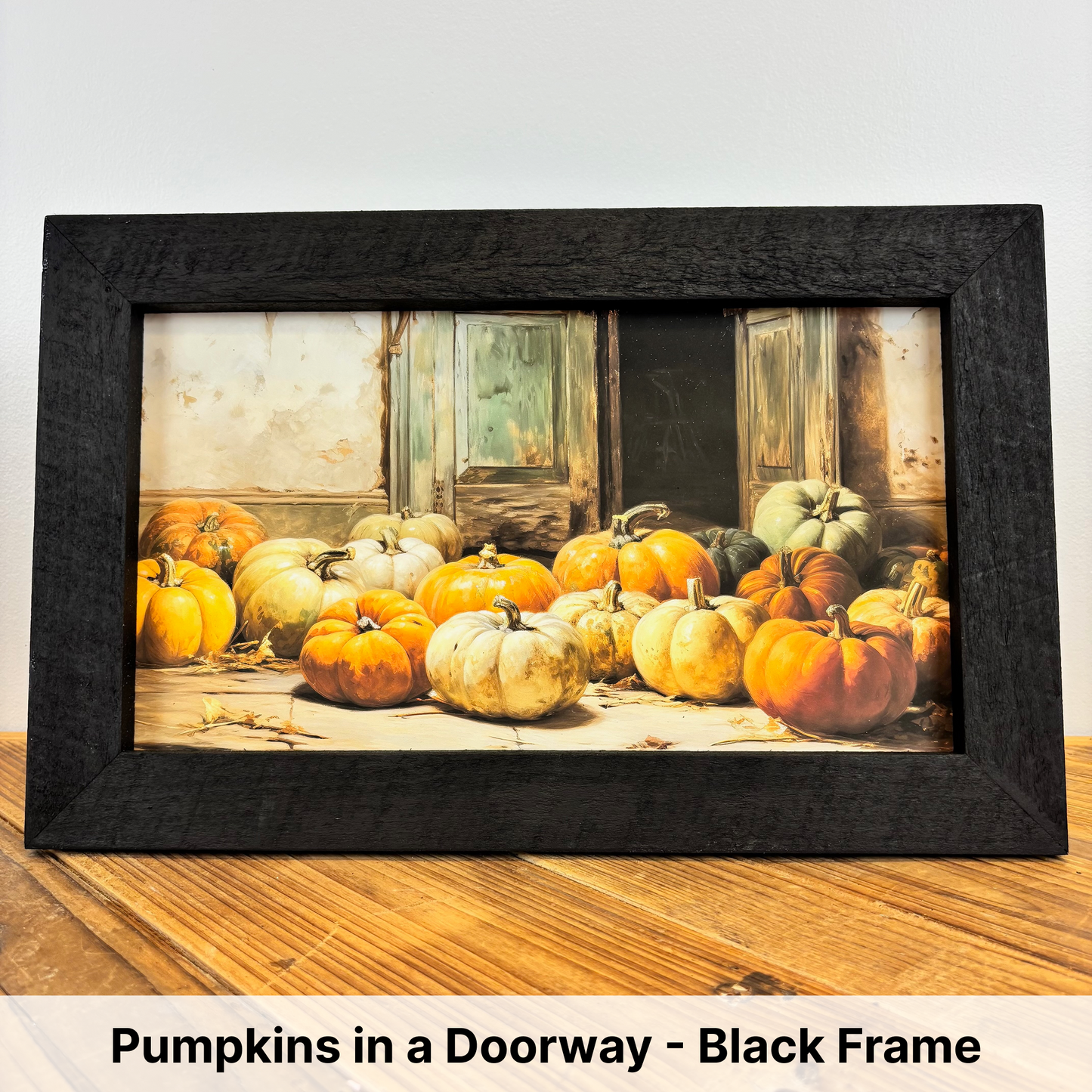 Fall Framed Wall Art - Small Rectangle